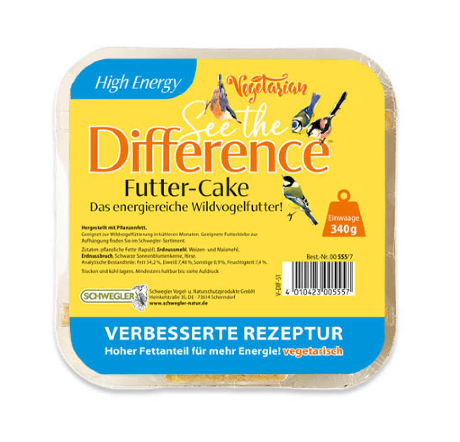 Futtercake High Energy vegetarisch 340 g